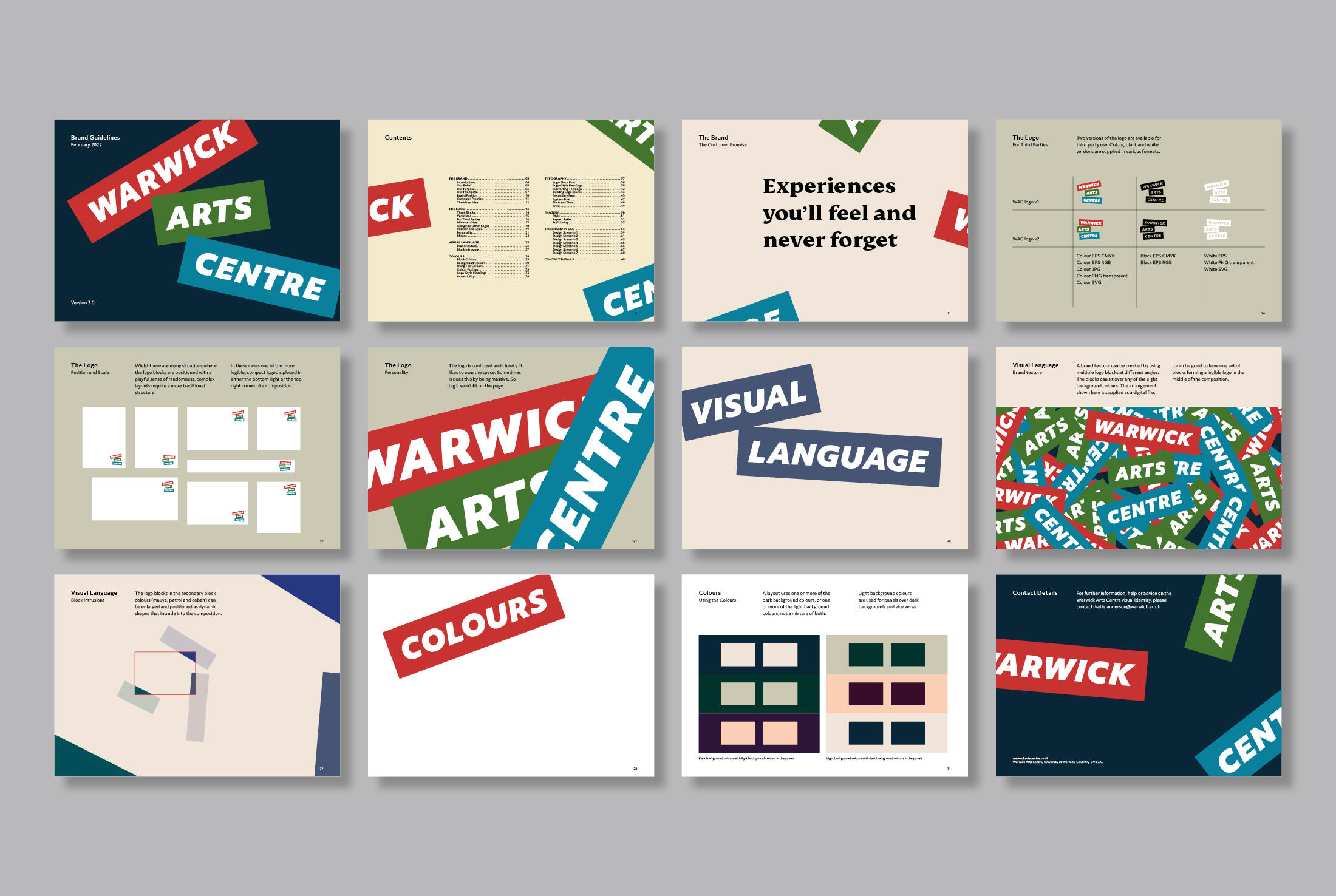 Warwick Arts Centre brand guidelines