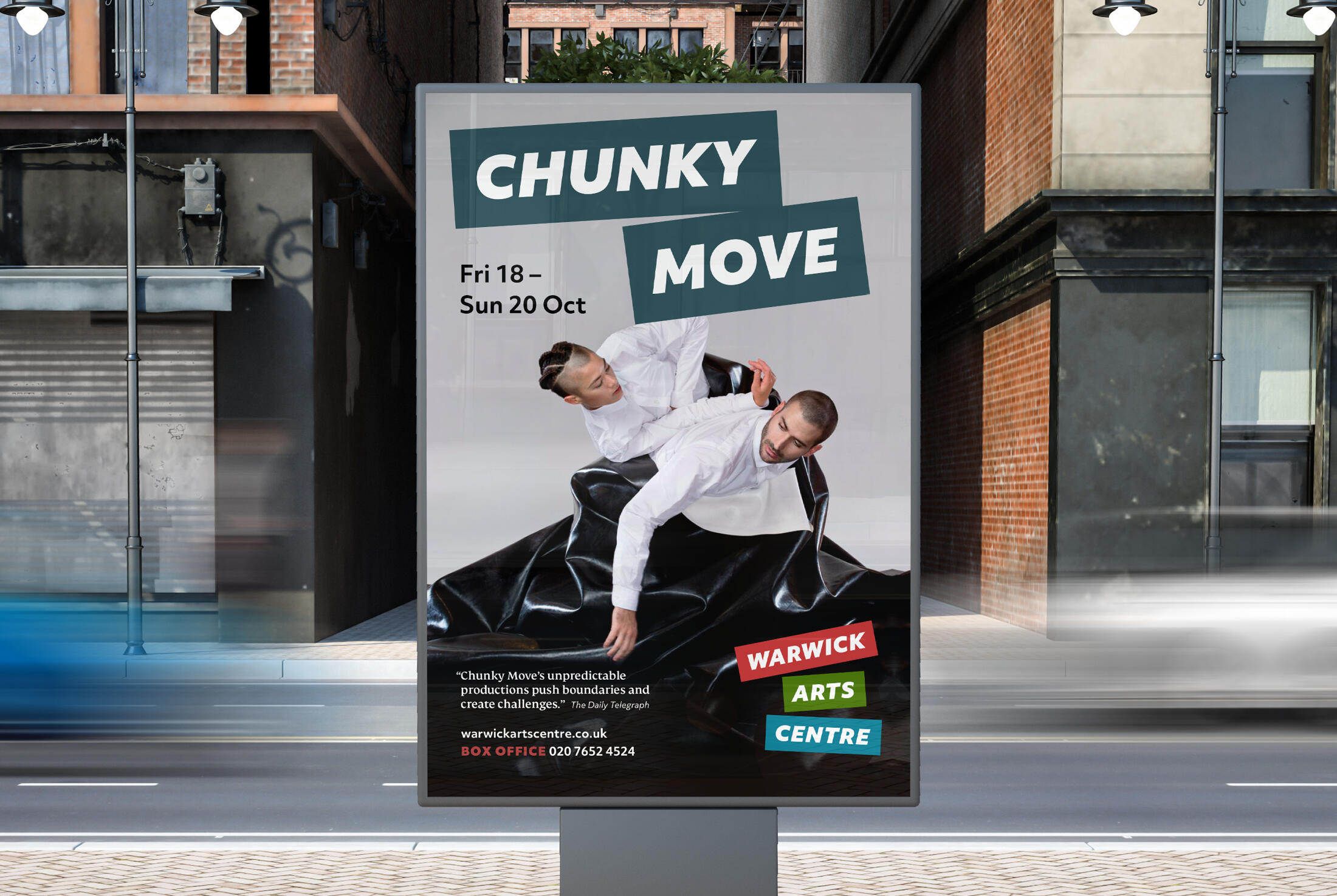 Warwick Arts Centre content advert